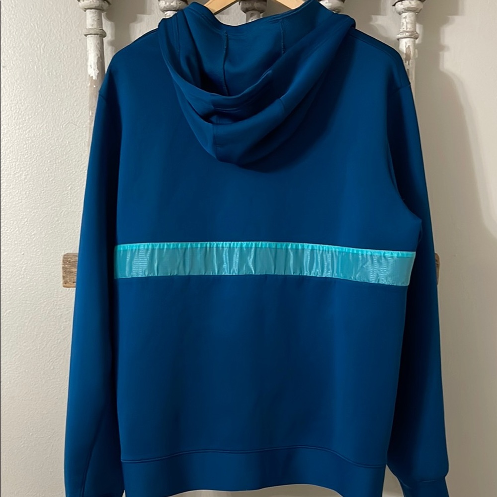 AIR JORDAN anti- gravity aqua fleece hoodie size large - Picture 5 of 5